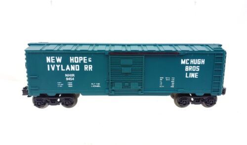 Lionel Trains 9454 New Hope &amp; Ivyland RR McHugh Bros Line Boxcar - $19.79