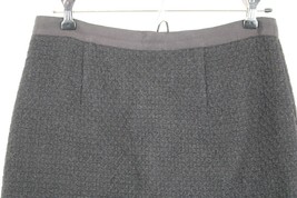 Boden US 4P Black Textured Wool Blend Pencil Skirt - £20.17 GBP