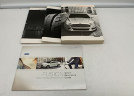 2014 Ford Fusion Owners Manual Set OEM A01B13007 - $22.49