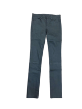 HELMUT LANG Femmes Pantalon Coupe Slim 5 Pkts Pant Noire Taille US 2 F07HW218 - £166.46 GBP