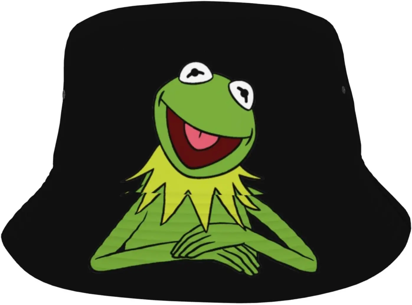 Kermit Music The and Frog Bucket Hat for Women Men Teens Trendy Pattern - £13.51 GBP