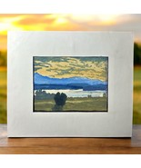 Robert Avakyan Vintage Original Aquarell Drawing Nature Landscape 16*22cm - €139,24 EUR