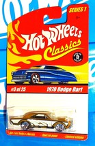 Hot Wheels 2005 Classics Series 1 #3 (&#39;68) 1970 Dodge Dart Spectraflame Yellow - £6.20 GBP
