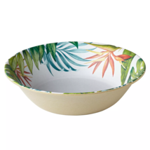 Set of Four (4) ~ Members Mark ~ Melamine ~ Palm Island ~ 7.5&quot; Dia. Cere... - £23.43 GBP