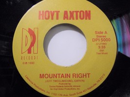 Hoyt Axton-Mountain Right-1980-45rpm-NM  - £11.91 GBP