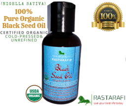 Rastarafi® Premium Black Seed Oil For Hair -Skin 4 Oz | Hair Growth Stimulator - £15.15 GBP