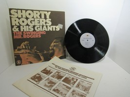 Shorty Rogers &amp; His Giants: The Swinging Mr. Rogers Atlantic 90042-1 Mono LP G+ - £11.96 GBP