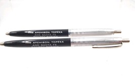 Vintage Knightriter Pen The Atchison Topeka Santa Fe Railway System Blac... - $8.95