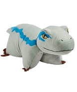 Jurassic World Blue the Velociraptor Pillow Pet Stuffed Plush Toy Grey - £33.16 GBP