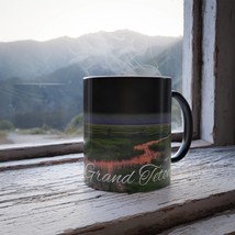 Color Changing! Grand Teton National Park ThermoH Morphin Ceramic Coffee Mug - H - £11.76 GBP