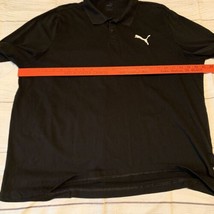 Puma Mens Size XXL Polo Shirt Casual Black Shirt Sleeve - £11.81 GBP