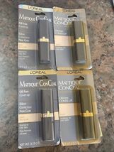 4 Loreal Mattique Conceal Oil Free Make Up - Light - 0.15oz - $19.75