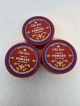 3 Pack Old Spice Medium Hold No Shine Pomade With Beeswax 2.22oz - £19.42 GBP