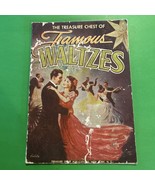 MUSIC BOOK TREASURE CHEST OF FAMOUS WALTZES 1943 - £7.47 GBP