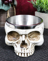 Metaphysical Positive Energy Wicca Spiritual Divinity Skull Smudge Smudging Bowl - £24.92 GBP