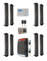 Complete Solar Wireless 2B Perimeter Alarm Kit - Protect your Home &amp; Bus... - £1,167.15 GBP+