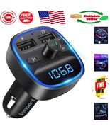Bluetooth FM Transmitter &amp; Dual USB Charger for Crystal Clear Music Stre... - $35.86 CAD