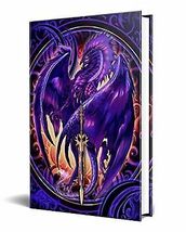 Dragon Fantasy Nether Blade Dragon Embossed Journal Diary Notebook with ... - $373.98 MXN