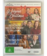 Hallmark Movie 3 Disc DVD Set A Joyous Christmas Rocky Mountain Romance ... - $24.74