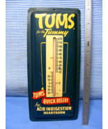 Vintage Tums For The Tummy THERMOMETER  Metal - $1,485.23 MXN