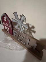 Hello Fall Windmill Barn sitter - SALE image 3