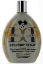 Brown Sugar Double Dark Coconut Cream with 400X Black Bronzer Tanning Lotion - £20.29 GBP