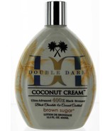Brown Sugar Double Dark Coconut Cream with 400X Black Bronzer Tanning Lo... - $34.93 CAD