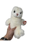 Vintage 1997 Ty Beanie Baby Misty Arctic White Seal Pup Plush Stuffed An... - $29.99