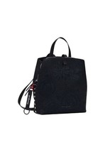 Desigual Women Bag - Designer Black Tote Bag Fashion Handbag Large - $1,488.88 MXN