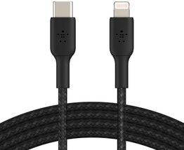 Belkin BoostCharge Fast Charging USB C to Lightning Cable 3.3ft/1M - MFi... - £12.63 GBP
