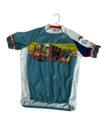 Primal CYCLING FULL ZIP JERSEY Men&#39;s M IOWA Bicycle Coalition Multicolor... - $66.49