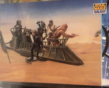 Vintage Star Wars Galaxy Trading Card #197 A Tatooine Skiff - $2.48