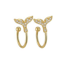 Mermaid Tail Ear Cuff Clip on Earrings - £31.43 GBP