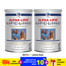 2 X New Alpha Lipid Lifeline Colostrum Milk Bevanda in polvere 450g... - £119.41 GBP