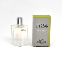 HERMES H 24 EAU DE TOILETTE FOR MEN 5 ml. 0.17 fl.oz. MINIPERFUME NEW - $18.00