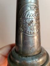 The Master MFG Co. Glass Oil Bottle and Metal Spout image 3