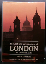Ann Saunders Art &amp; Architecture Of London Illustrated Guide First Ed. U.K Hc Dj - £17.64 GBP
