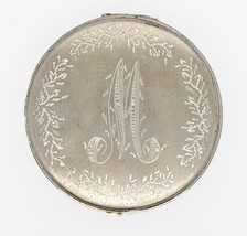 Souvenirs De Marilyn Monroe Compact En Argent Sterling Monogrammé - $51,419.61