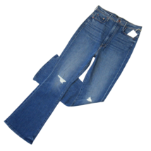 NWT Mother Tippy Top Cruiser Sneak in Globe Trotter High Rise Flare Jeans 26 - $160.00