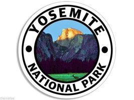 Yosemite National Park Toolbox Car Helmet Sticker Decal 4&quot; Made In Usa - £13.66 GBP