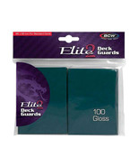 BCW Deck Protectors Standard Elite2 (100) - Glossy Teal - £22.71 GBP