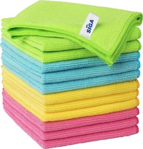  Microfiber Cleaning Cloth Pack of 12 Size 12.6&quot; x 12.6&quot; - £18.76 GBP
