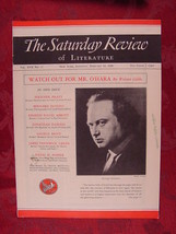 Saturday Review February 19 1938 Franz Werfel John O&#39;hara - £6.79 GBP