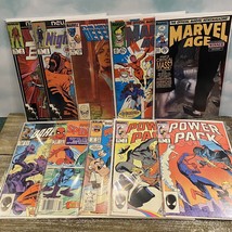 VTG Lot 10 Bronze Age Mixed Marvel Comics Power Pack Marvel Age Madballs + More - £12.58 GBP