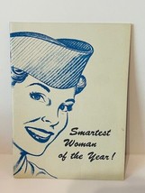 WW2 Recruiting Journal Pamphlet Home Front Ephemera WWII Smartest Woman ... - £23.29 GBP