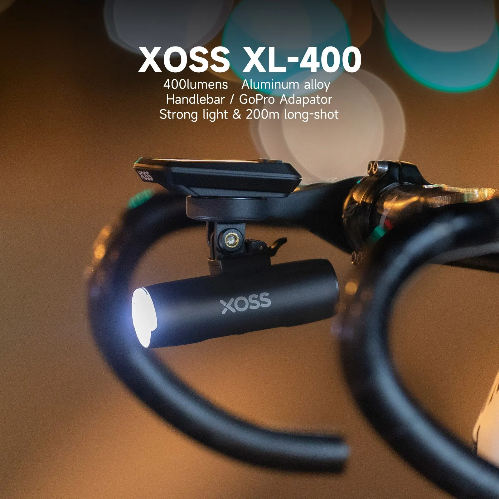 XL400/XL800 Bike Headlight 400/800 Lumen USB Rechargeable Road MTB Front Lamp - £18.79 GBP+