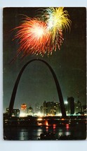 Riverfront St Louis July 4th Missouri Postcard Posted 1972 - £5.26 GBP