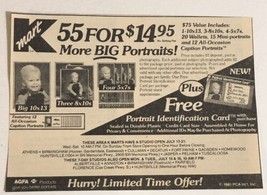 1991 K-Mart Portraits Vintage Print Ad Advertisement Birmingham Alabama pa18 - £3.88 GBP