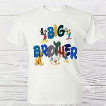 Big Brother Mickey shirt - Mickey and friends shirts - Big Brother boys ... - £12.45 GBP