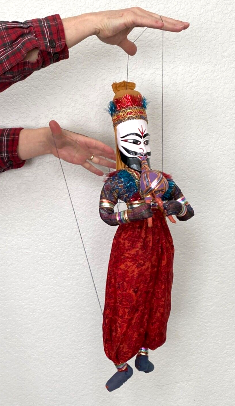Handicraft Rajasthani Handcrafted Handmade Kathputli/Puppet - $23.38